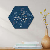 Indigifts Diwali Decoration Items for Home Décor Hexagon Wall Decor Poster Frame